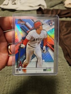 2018 Bowman's Best Shohei Ohtani #1 Refractor Rookie Card Ungraded