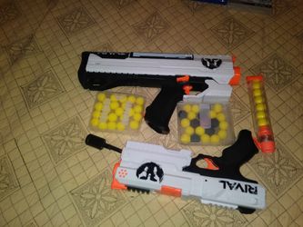 Nerf rival XVIII guns