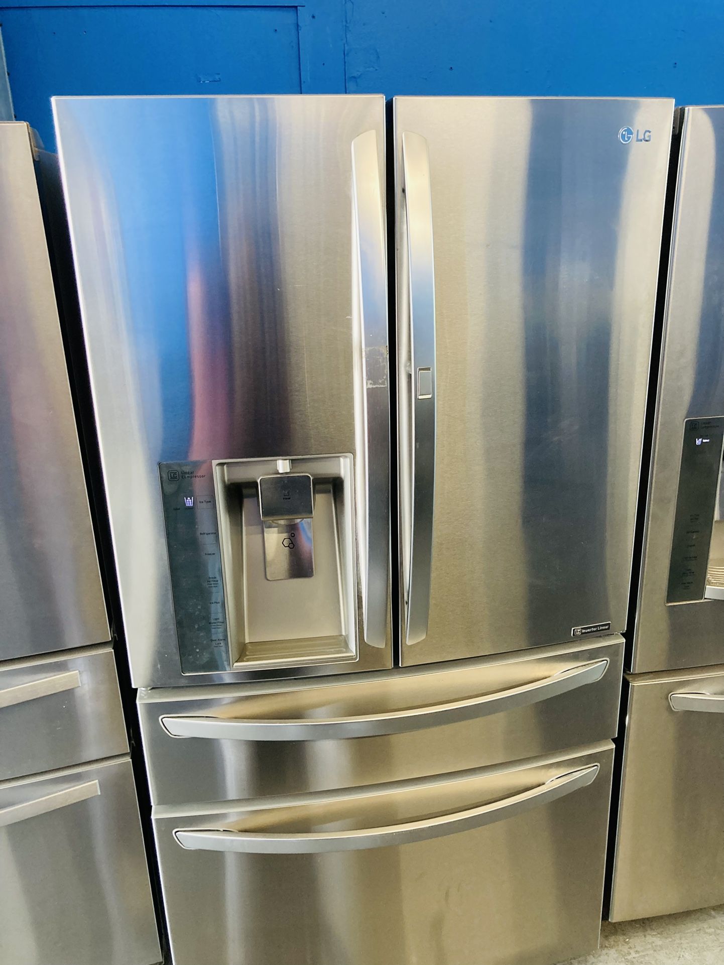Lg stainless Steel French Door Refrigerator