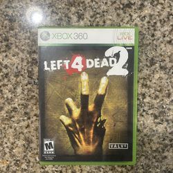 Left 4 dead 2 Xbox 360 game