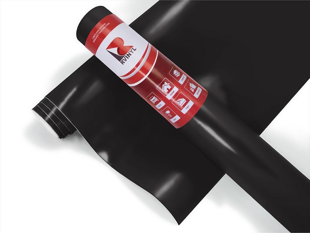New 3M™ Wrap 2080 - Satin Black 5' x 12' Roll Part Number: 3M-2080-S12