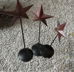 Metal Star Decor Set