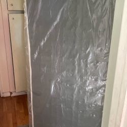 Used Box Frame And Twin Mattress 