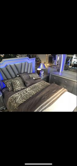 BRAND NEW LUXURY LED COMPLETE BEDROOM SET FOR $1599!!