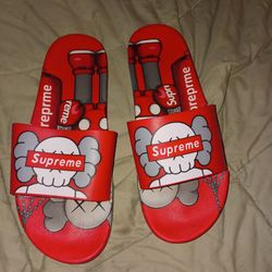 New Authentic Sz 6.7 Men's An 8.9 Womans Supreme Slides 24 Final Price