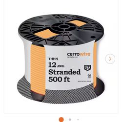 500’ Feet #12 THHN Stranded Orange Wire NEW