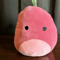Pink Cherry Plushie 