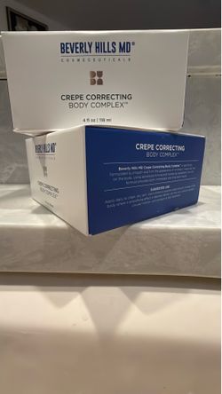 2 Jars of Beverly Hills MD Crepe Correcting Body Complex