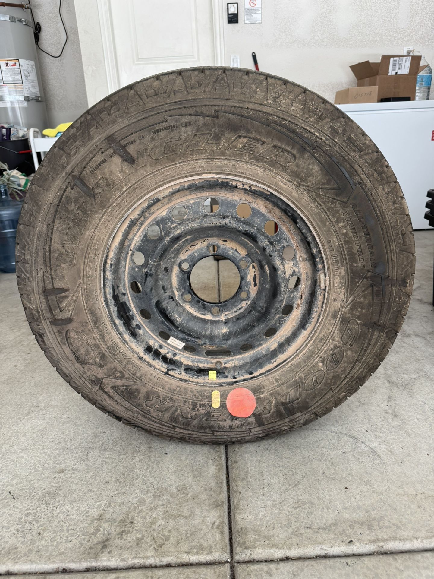 Tacoma TRD Off Road Spare tire