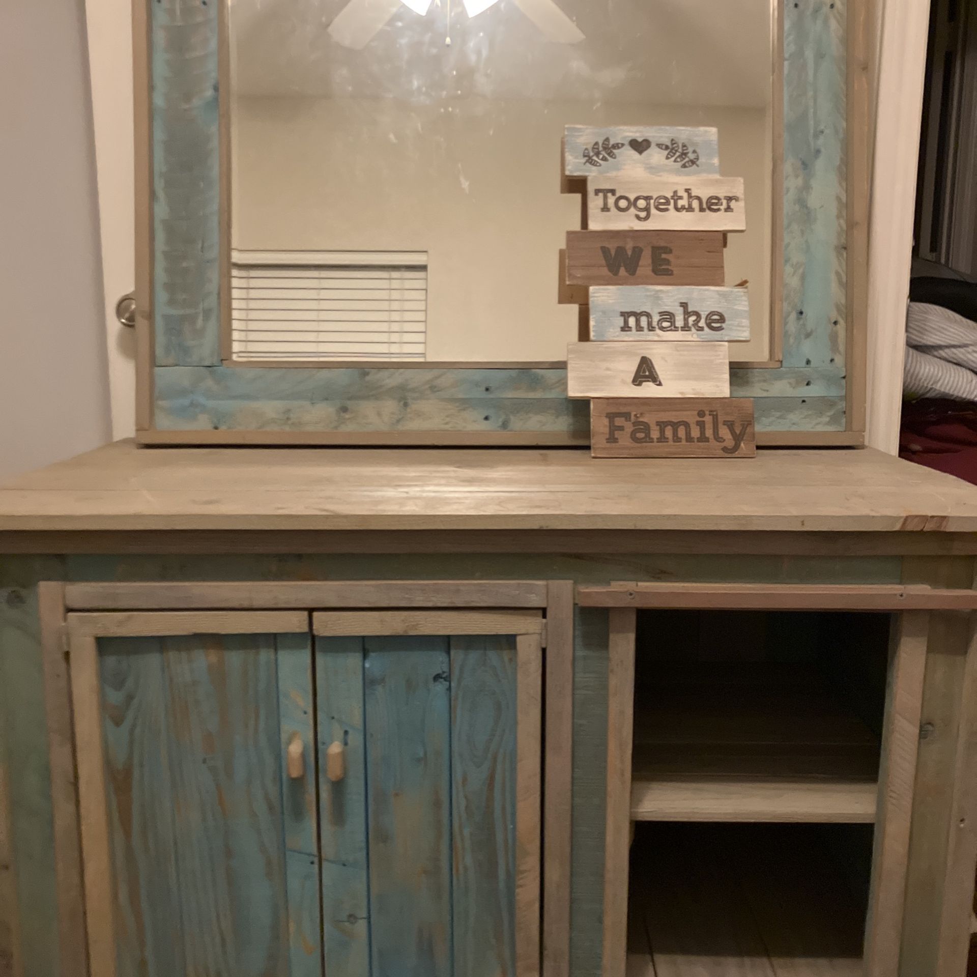 Cabinet & MirrorHandmade Msrmts Listed