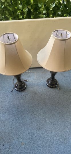 Faux Marble Table Lamps