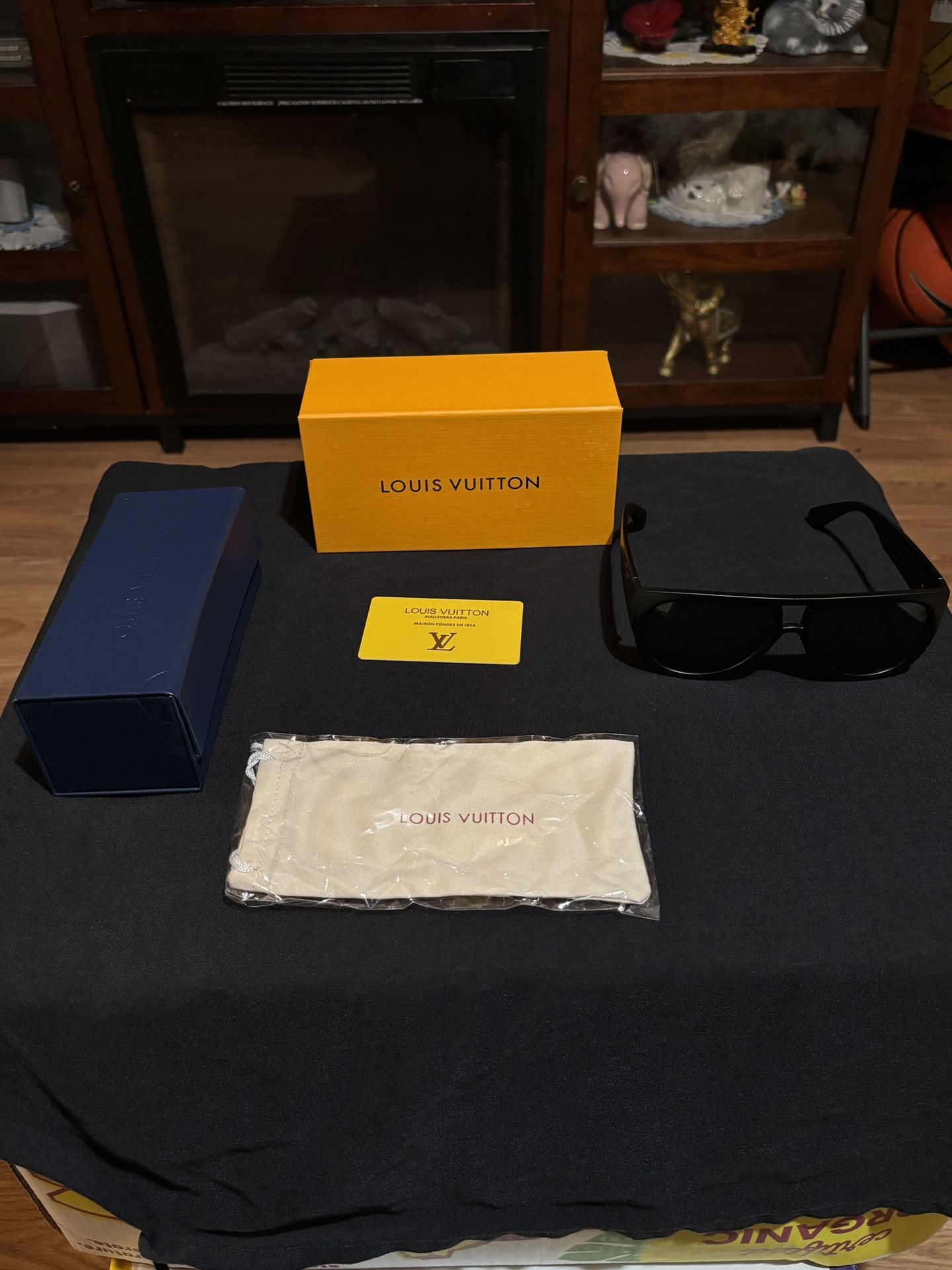 Louis Vuitton Black Sunglasses - Brand New Never Uses 