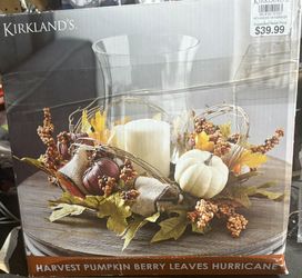 Harvest Vase Or Can Be Candle Holder