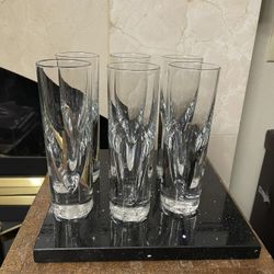 1980s Carlos Moretti Italy Weighted Highball Glasses-Set of 6