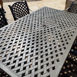 Aluminum Dining Table