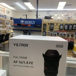 Viltrox 16 1.8 Sony E limited time sale