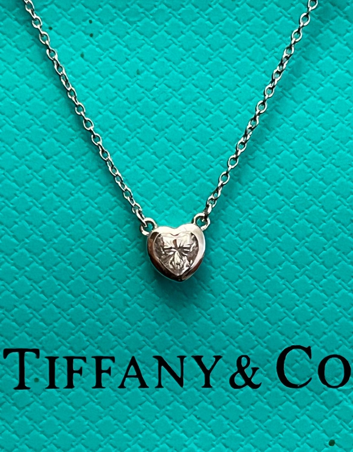 Tiffany & Co Diamond Heart Necklace