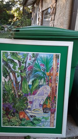 Eileen Seitz Art...famous Artist Valued At 400 Dollars...South Of Gandy...South Tampa