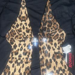 Cheetah print top