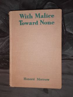 With Malice Toward None