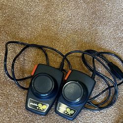 Vintage Atari Paddle Controllers