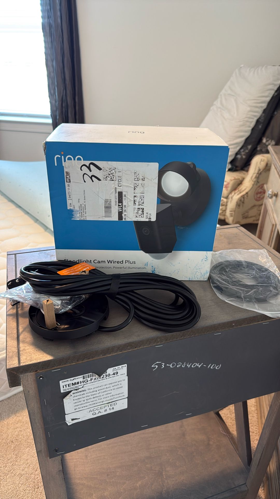 Ring Cam Floodlight - NEW IN BOX