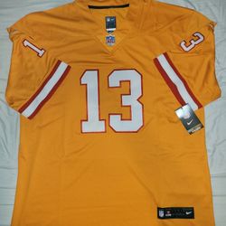 Nike Embroidered Buccaneers Creamsicle Jersey 
