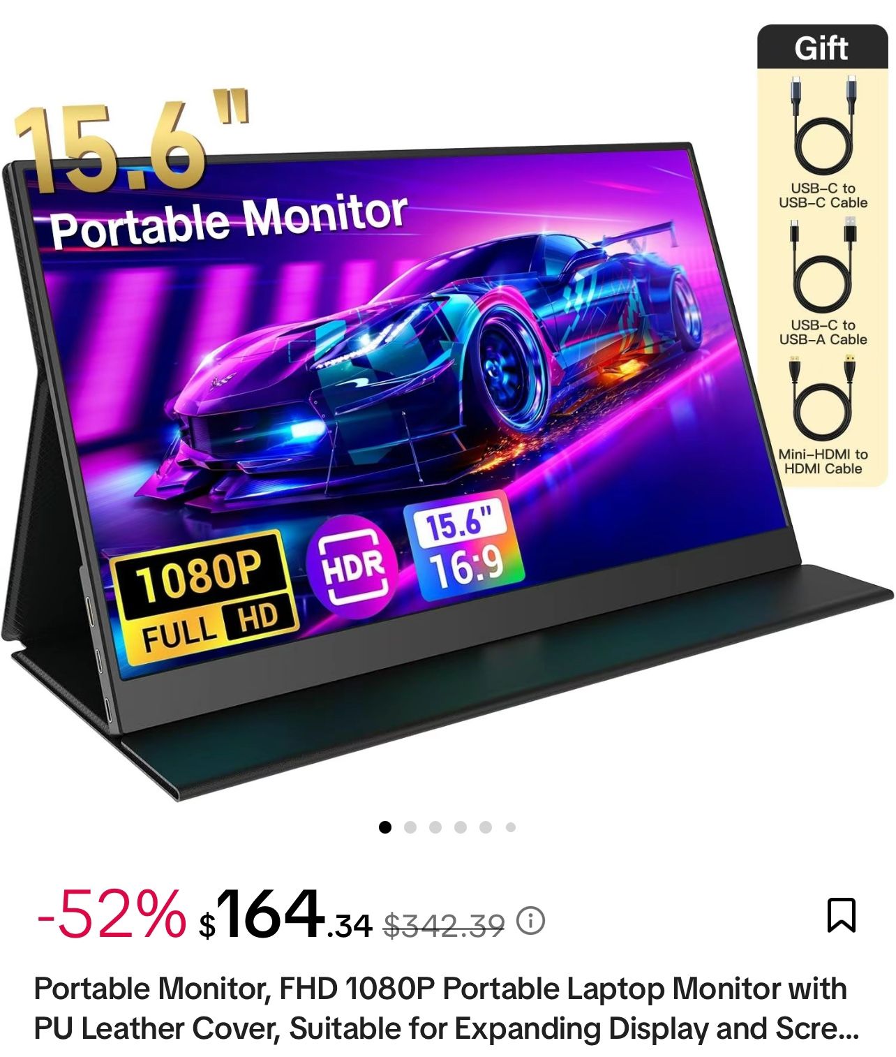 Portable HD Monitors New Conditions Sealed Box