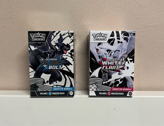 Pokemon White Flare & Black Bolt Bundle