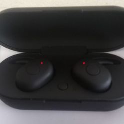 DT1 Wireless Black Bluetooth Earbuds
