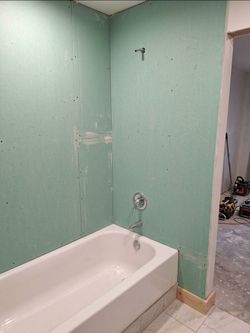 Two Green Moisture Resistant Gypsum Drywall Sheet Panel Board, Drywall Sheet 4x8