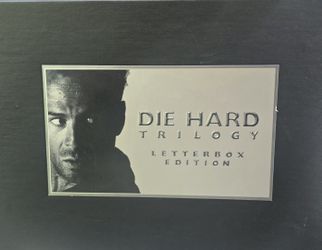 Die Hard Trilogy VHS Collection - 1996 - 3 Box Tape Set