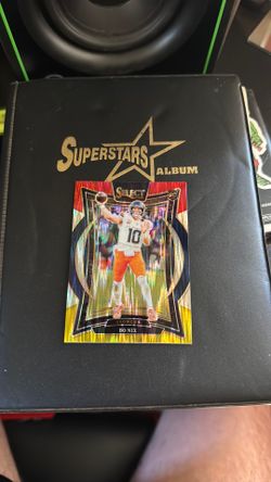 Bo Nix Rookie Card RC - 2024 Select Parallel