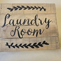 Laundry Room Sign