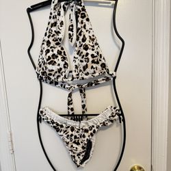 Somerfield Swim Leopard print bikini set