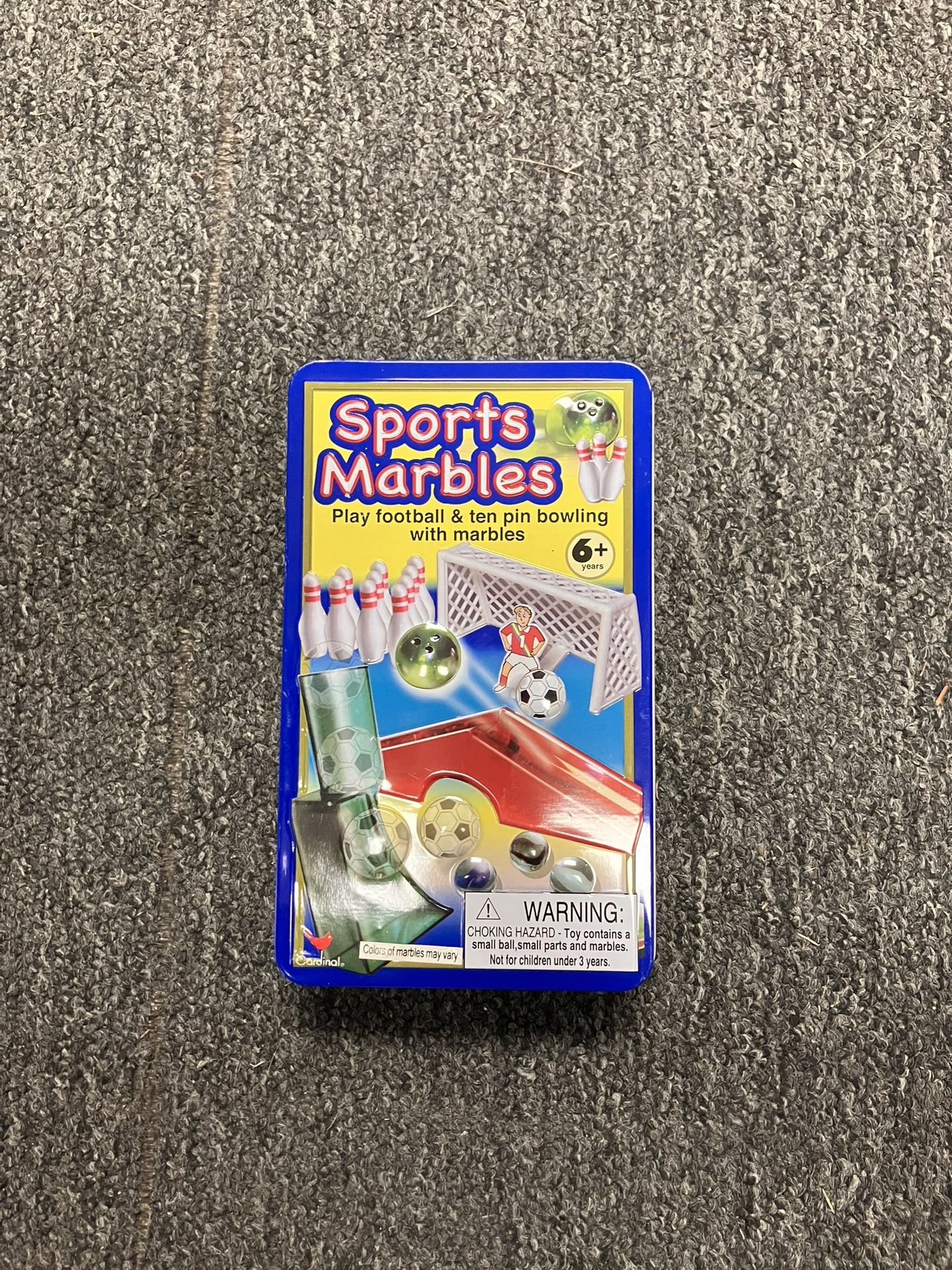 Cardinal Sports Marbles Football & Bowling Game 2006 Factory