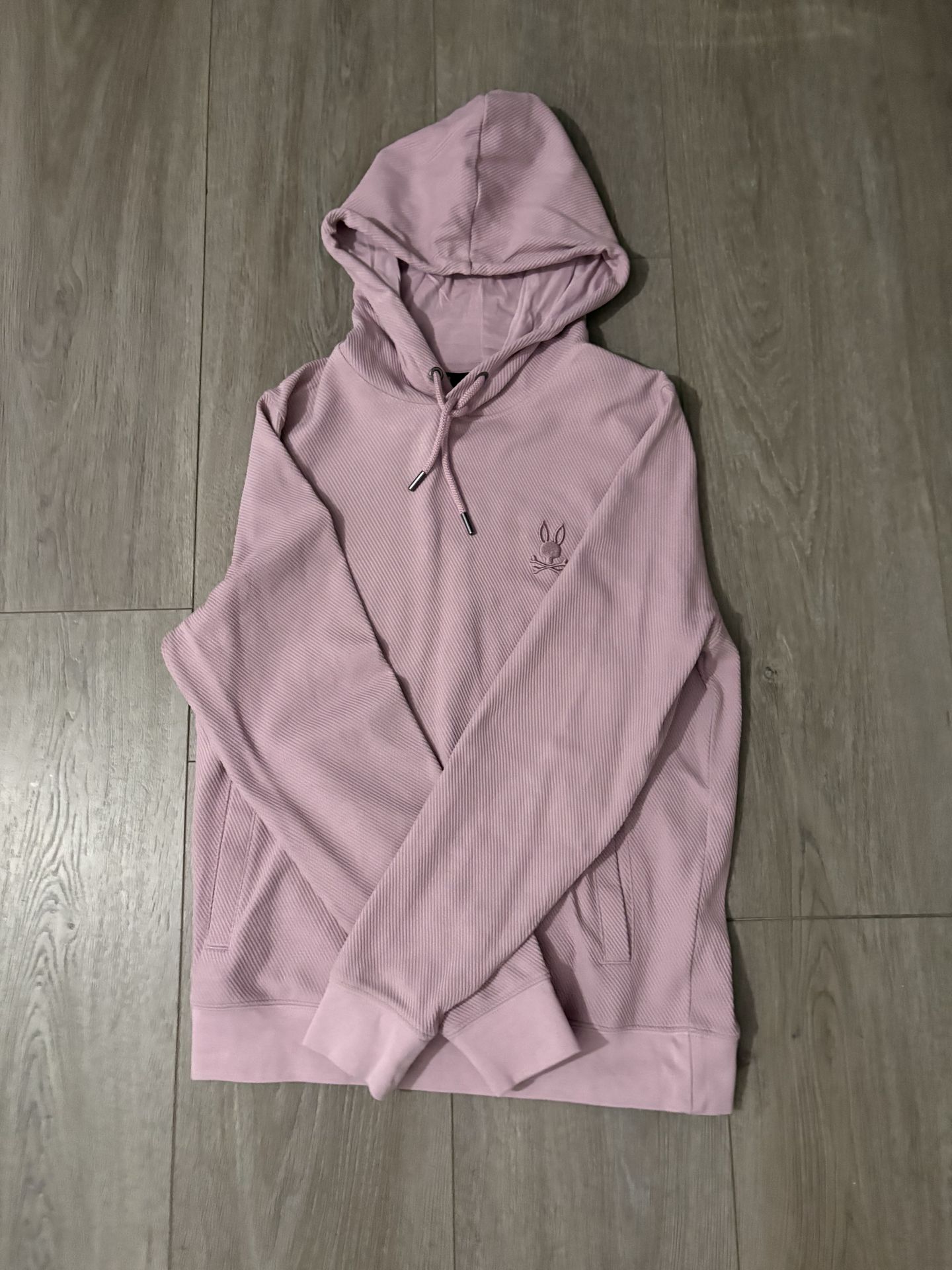 Pink psycho bunny hoodie
