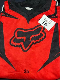 Kids dirt-bike shirt