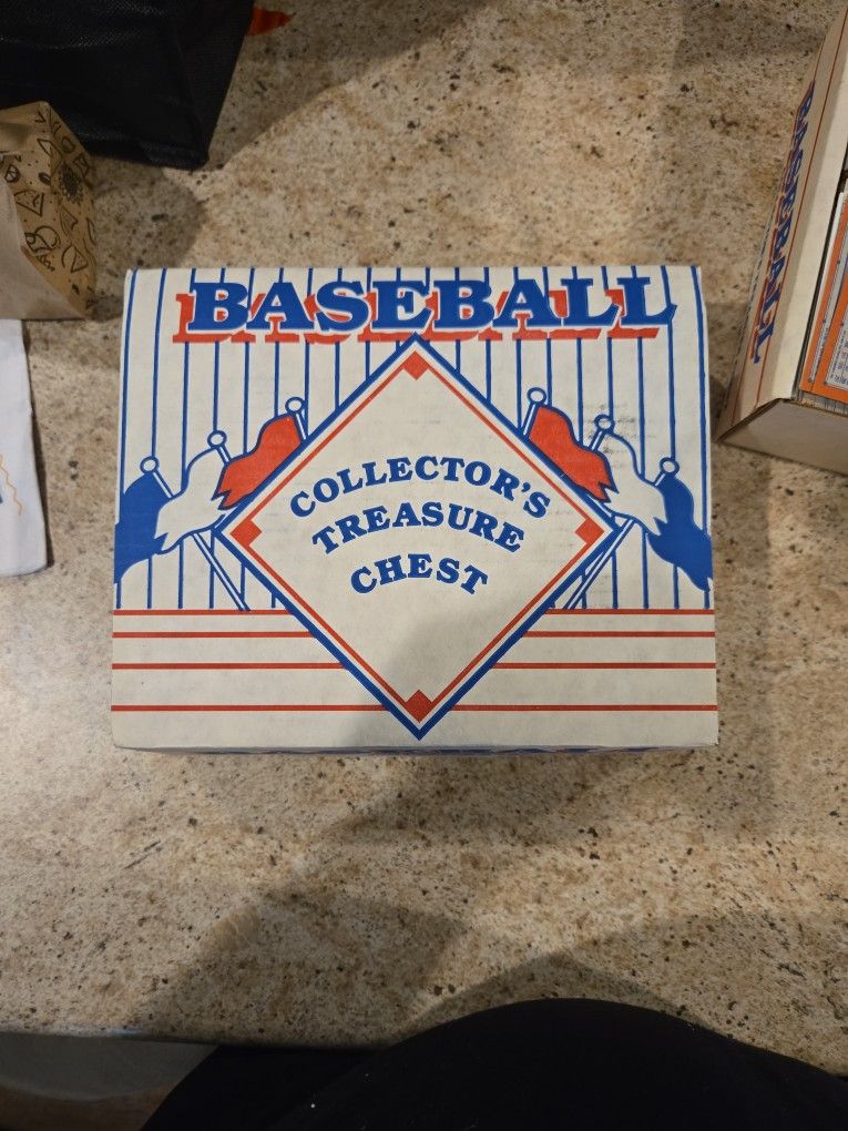 Baseball Card Collectors Treasure Chest