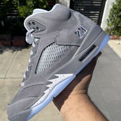 Jordan 5 Wolf Grey Size 10 , 11 Mens