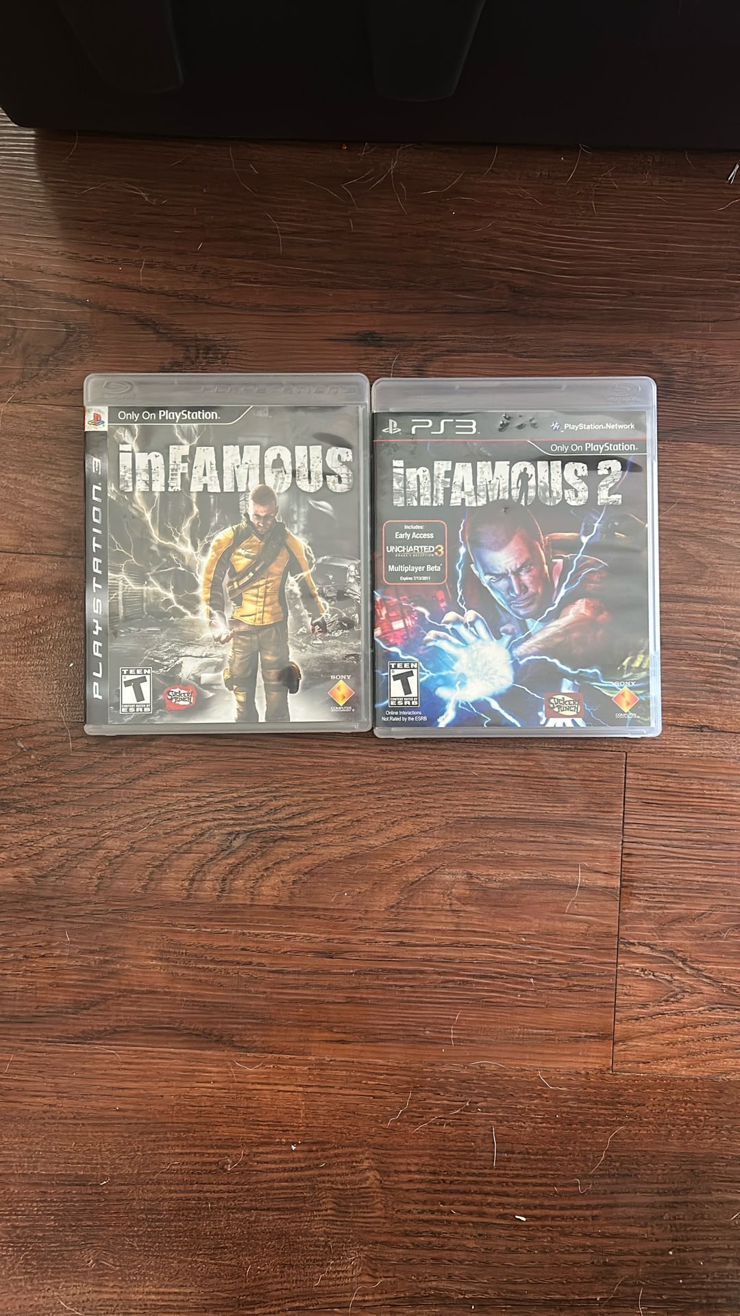 Infamous 1&2 For PS3