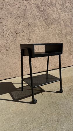 Modern Black Nightstand / Side Table – $30 OBO
