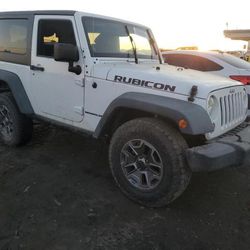 2014 Jeep Wrangler Rubicon Parts Only