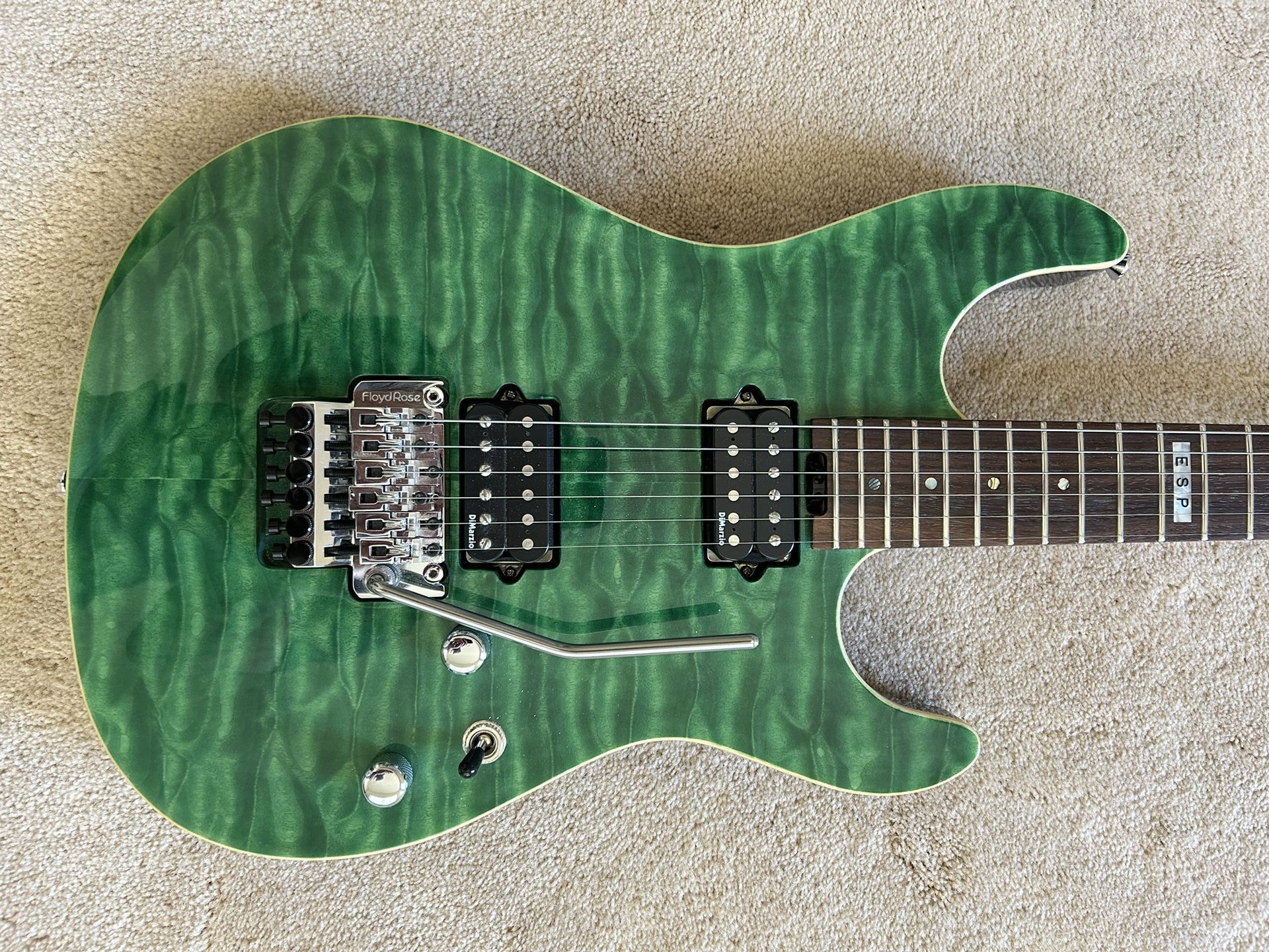 ESP E-II ST-2, Emerald Green (Like New)