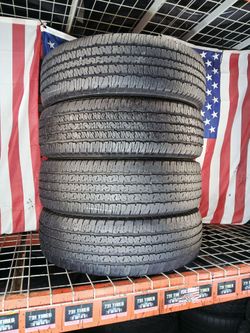 ⭐️LT275/70R18 FIRESTONE TRANSFORCE HT ALL SEASON 10PLY LOAD E USED TIRES 275 70 18