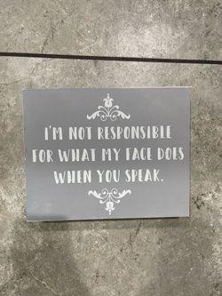 Decorative sign