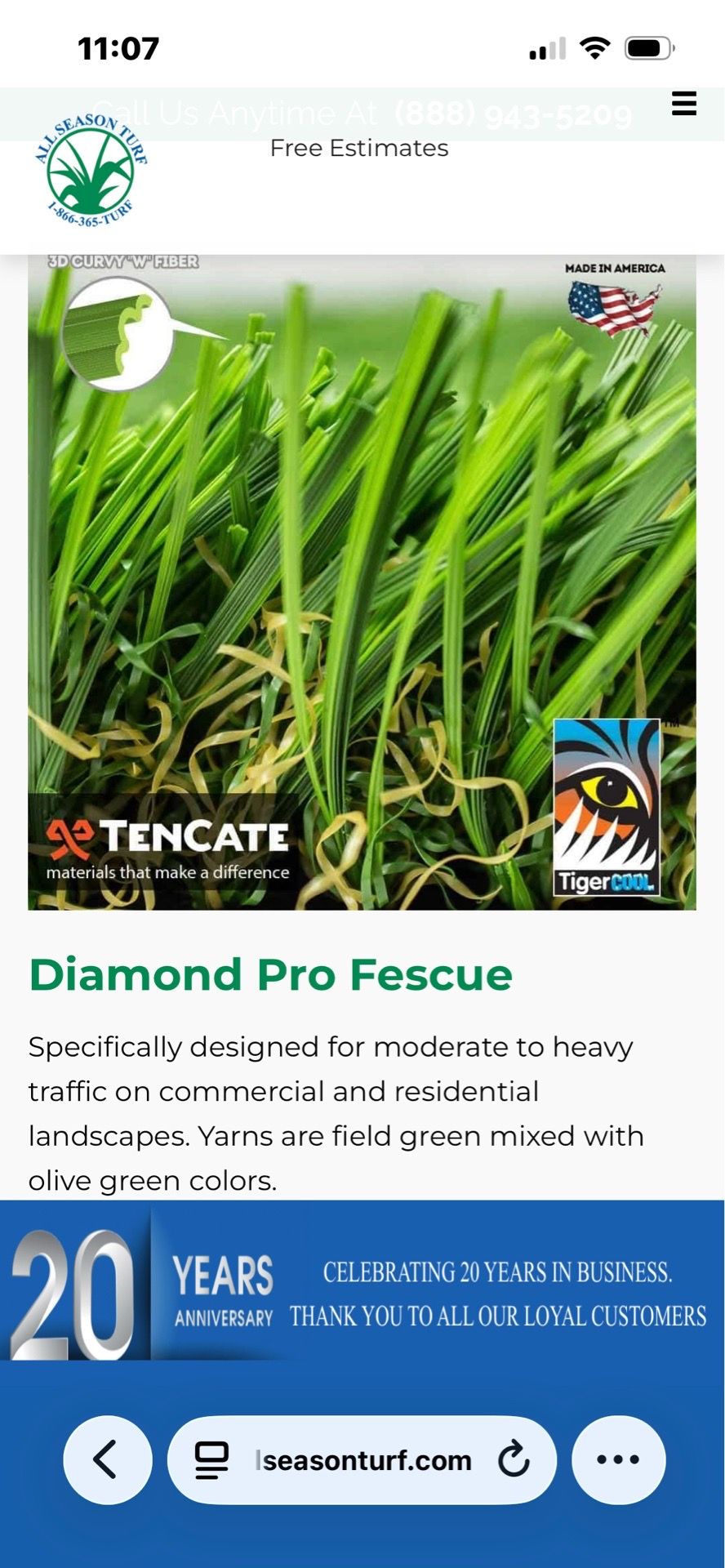 Artificial turf