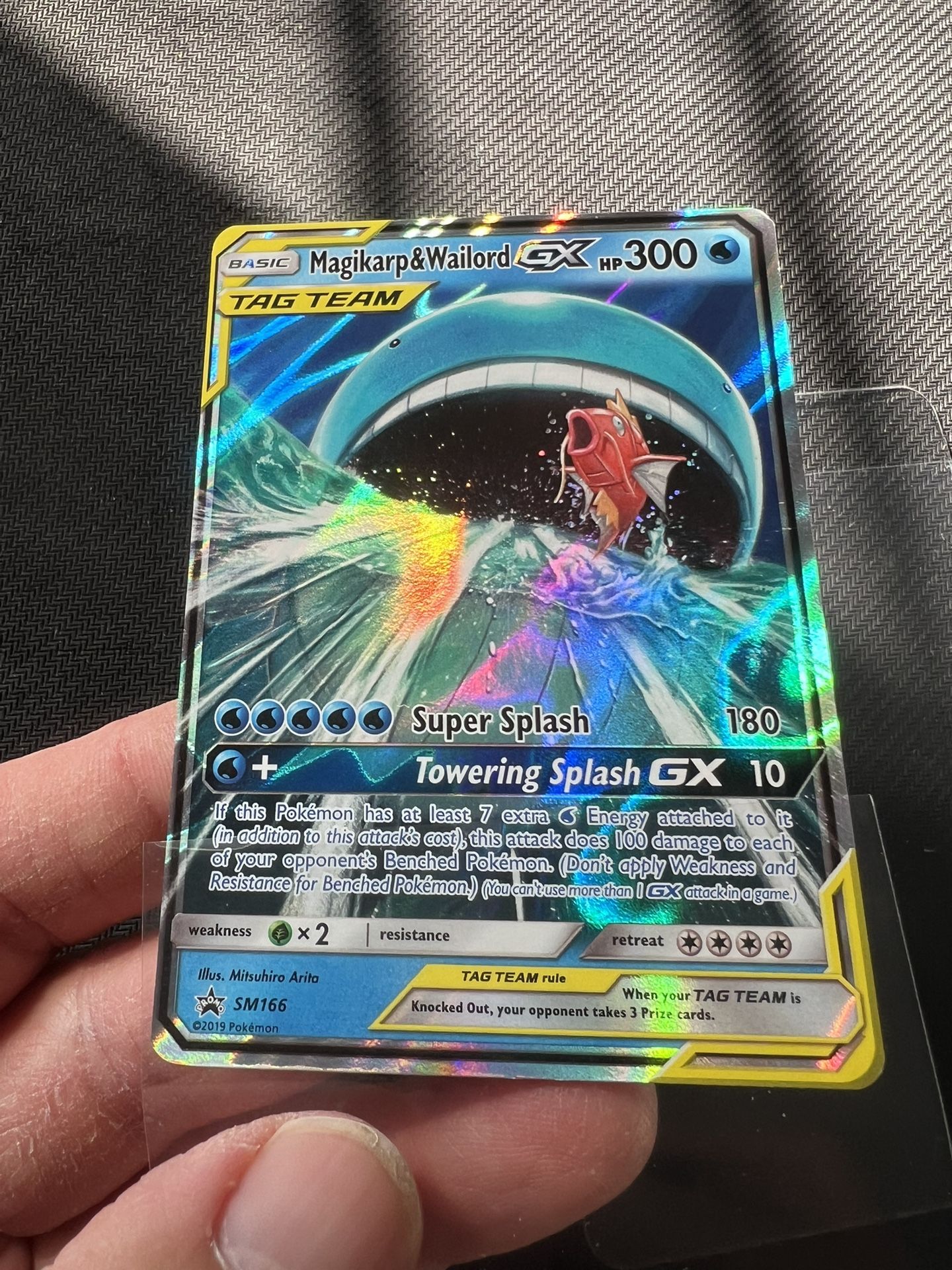 Pokemon Cards Magikarp & Wailord GX SM Promos