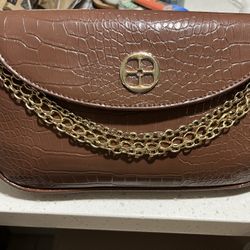 Brown Croc Purse 