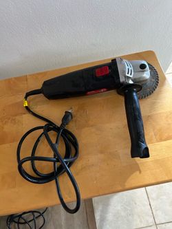 Hyper Tough Corded Angle Grinder 6 amp 4.5 inches Grinding Wheel
